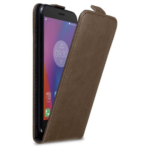 Cadorabo DE-125789 coque pour téléphone Marron pour Lenovo K6 / K6 POWER