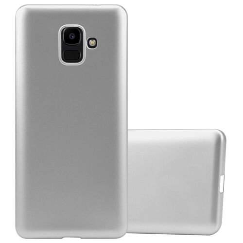 Cadorabo DE-126379 coque pour téléphone Argent pour Samsung Galaxy J6 2018
