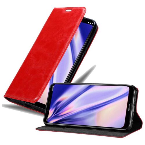Cadorabo DE-128026 coque pour téléphone Rouge pour Nokia 8.1