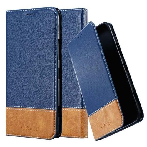 Cadorabo DE-119548 coque pour téléphone Bleu pour Nokia Lumia 1320