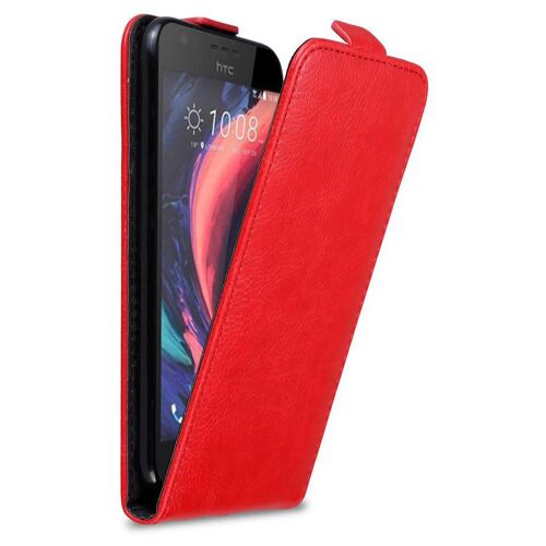 Cadorabo DE-125573 coque pour téléphone Rouge pour HTC Desire 10 LIFESTYLE / Desire 825