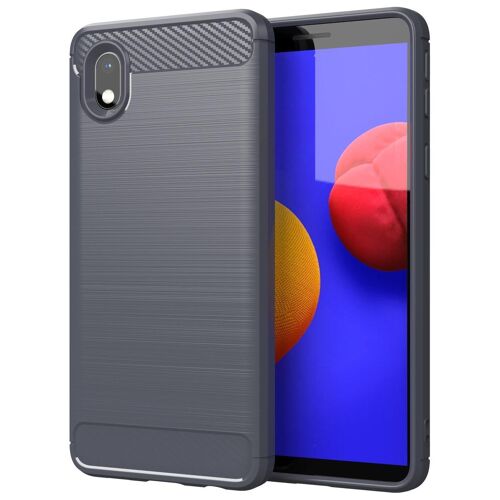 Cadorabo DE-150382 coque pour téléphone Gris pour Samsung Galaxy A10e / A20e