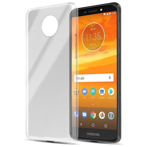 Cadorabo DE-149531 coque pour téléphone Transparent pour Motorola MOTO E5 PLUS