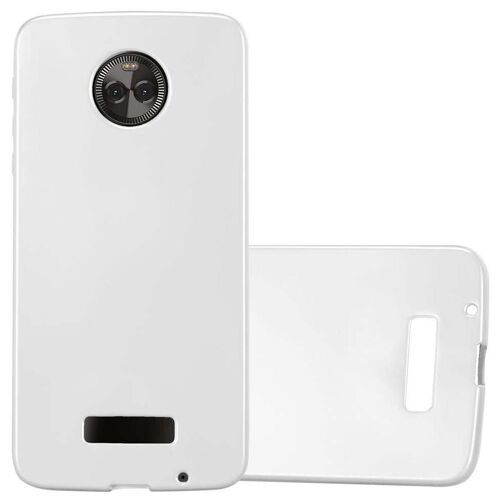 Cadorabo DE-120657 coque pour téléphone Argent pour Motorola MOTO Z