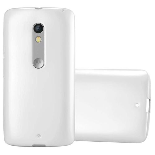 Cadorabo DE-120693 coque pour téléphone Argent pour Motorola MOTO X PLAY