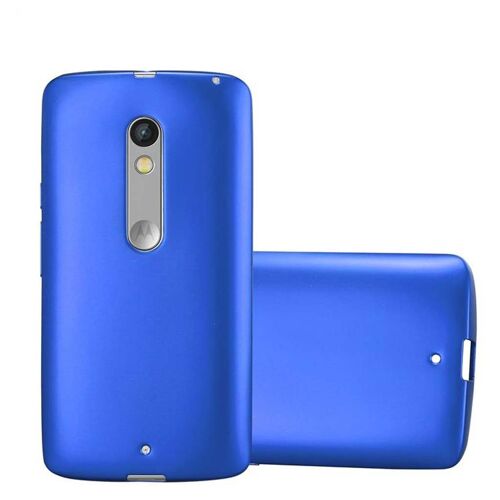 Cadorabo DE-120691 coque pour téléphone Bleu pour Motorola MOTO X PLAY
