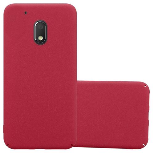 Cadorabo DE-120924 coque pour téléphone Rouge pour Motorola MOTO Z PLAY