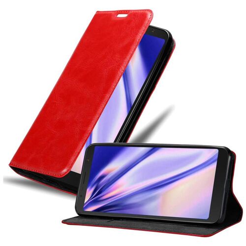 Cadorabo DE-125649 coque pour téléphone Rouge pour Alcatel 3C