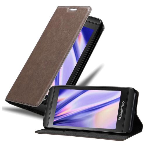 Cadorabo DE-125674 coque pour téléphone Marron pour Mûre Blackberry Z10