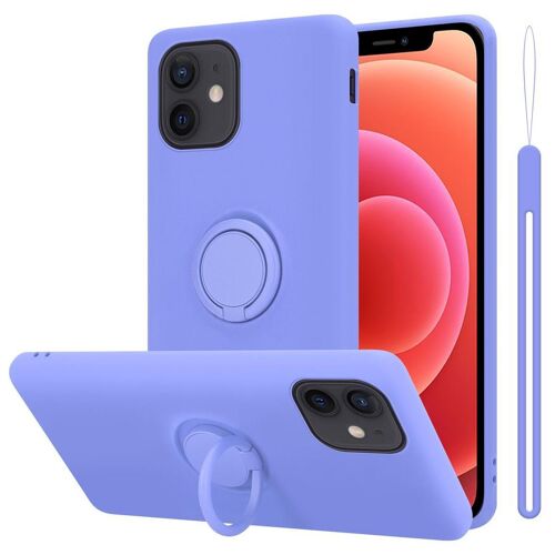 Cadorabo DE-151126 coque pour téléphone Lilas pour Apple iPhone 12 MINI
