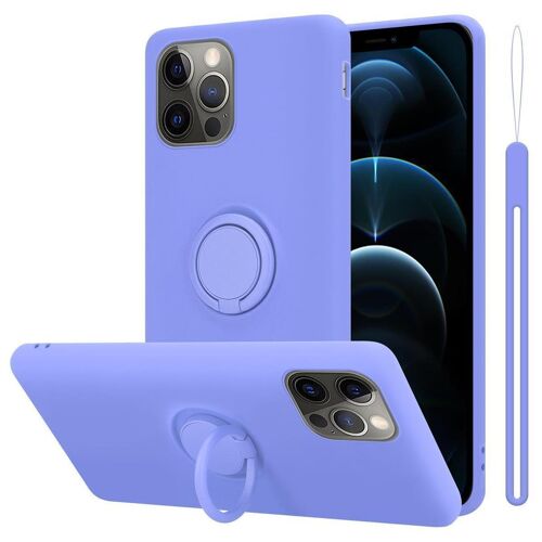 Cadorabo DE-151131 coque pour téléphone Lilas pour Apple iPhone 12 PRO MAX