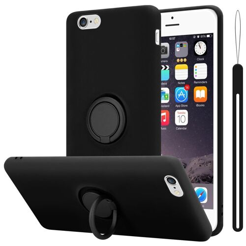 Cadorabo DE-151138 coque pour téléphone Noir pour Apple iPhone 6 PLUS / 6S PLUS