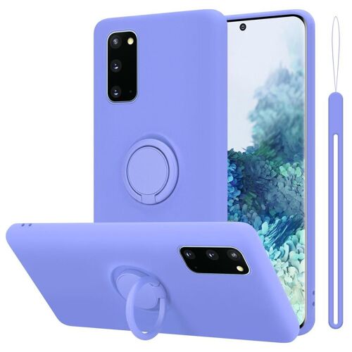 Cadorabo DE-151296 coque pour téléphone Lilas pour Samsung Galaxy S20