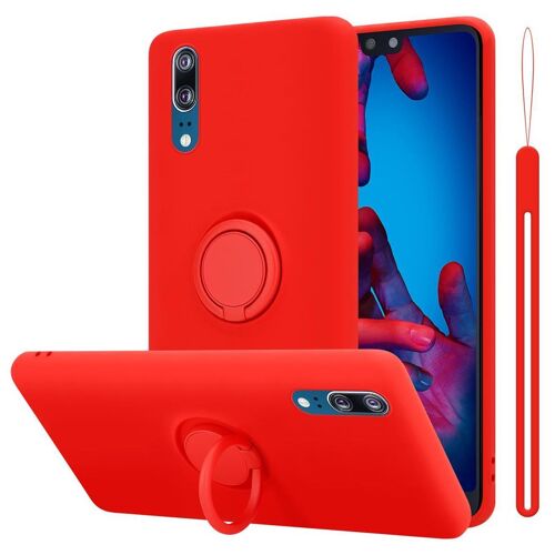 Cadorabo DE-151424 coque pour téléphone Rouge pour Huawei P20