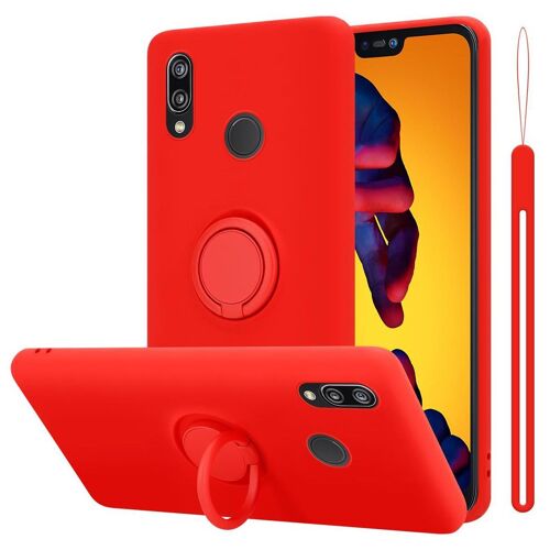 Cadorabo DE-151429 coque pour téléphone Rouge pour Huawei P20 LITE 2018 / NOVA 3E
