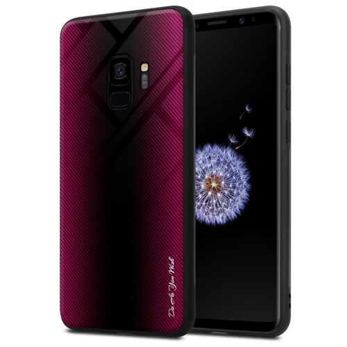 Cadorabo DE-151601 coque pour téléphone Rose pour Samsung Galaxy S9