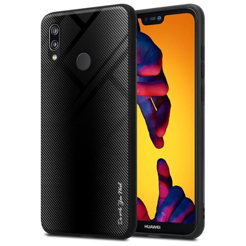 Cadorabo DE-151609 coque pour téléphone Noir pour Huawei P20 LITE 2018 / NOVA 3E