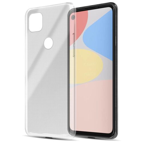 Cadorabo DE-149551 coque pour téléphone Transparent pour Google PIXEL 4A 5G
