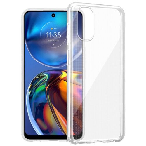Cadorabo DE-160830 coque pour téléphone Transparent pour Motorola MOTO E32 4G / E32S