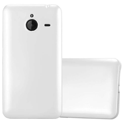 Cadorabo DE-120711 coque pour téléphone Argent pour Nokia Lumia 640 XL