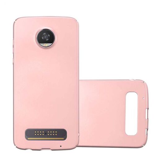 Cadorabo DE-120773 coque pour téléphone Rose pour Motorola MOTO Z2 PLAY / Z2 FORCE