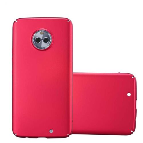 Cadorabo DE-120781 coque pour téléphone Rouge pour Motorola MOTO X4