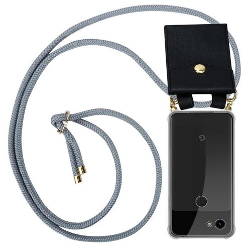 Cadorabo DE-128702 coque pour téléphone Argent pour Google PIXEL 3A XL
