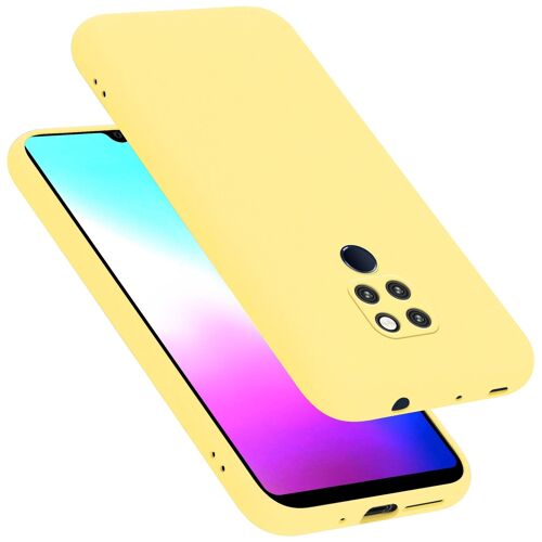 Cadorabo DE-150847 coque pour téléphone Jaune pour Huawei MATE 20