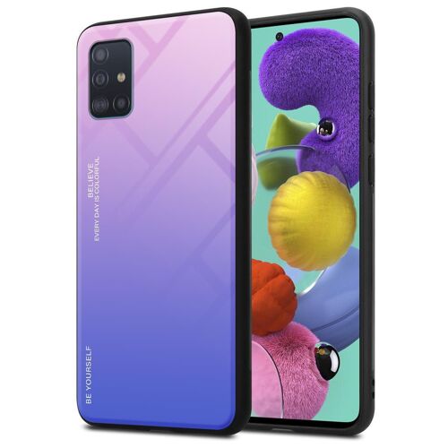 Cadorabo DE-151750 coque pour téléphone Rose pour Samsung Galaxy A51 4G / M40s