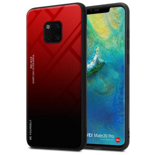 Cadorabo DE-151912 coque pour téléphone Rouge pour Huawei MATE 20 PRO