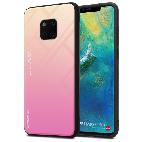 Cadorabo DE-151913 coque pour téléphone Jaune pour Huawei MATE 20 PRO