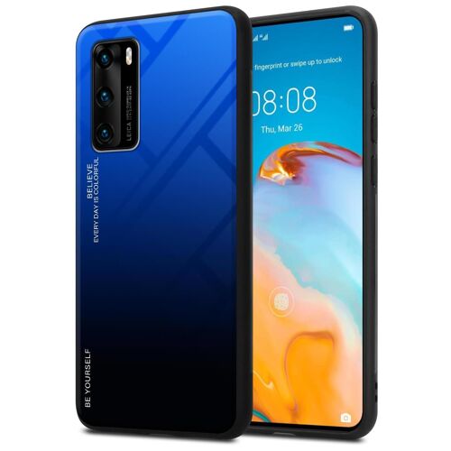 Cadorabo DE-151954 coque pour téléphone Bleu pour Huawei P40