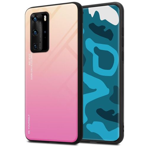 Cadorabo DE-151973 coque pour téléphone Jaune pour Huawei P40 PRO / P40 PRO+