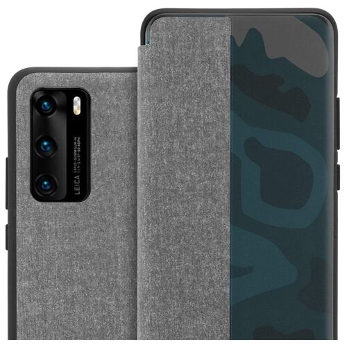 Cadorabo DE-152058 coque pour téléphone Gris pour Huawei P40