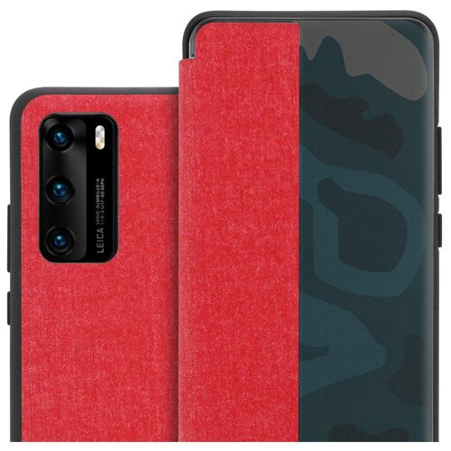 Cadorabo DE-152059 coque pour téléphone Rouge pour Huawei P40