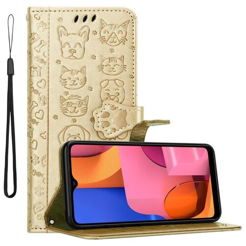 Cadorabo DE-152073 coque pour téléphone Or pour Samsung Galaxy A20s