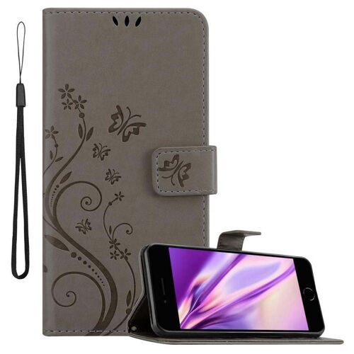 Cadorabo DE-142884 coque pour téléphone Gris pour Apple iPhone 7 PLUS / 7S PLUS / 8 PLUS