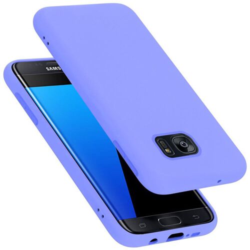 Cadorabo DE-147637 coque pour téléphone Lilas pour Samsung Galaxy S7 EDGE