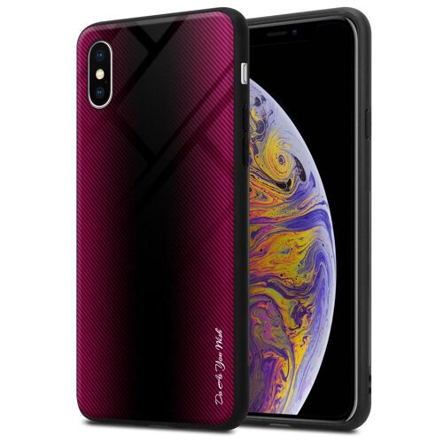 Cadorabo DE-151538 coque pour téléphone Rose pour Apple iPhone XS MAX