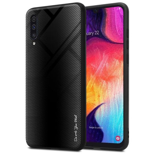 Cadorabo DE-151555 coque pour téléphone Noir pour Samsung Galaxy A50 4G / A50s / A30s