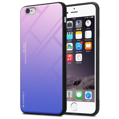 Cadorabo DE-151670 coque pour téléphone Rose pour Apple iPhone 6 / 6S