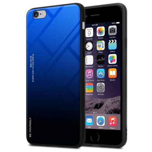 Cadorabo DE-151674 coque pour téléphone Bleu pour Apple iPhone 6 PLUS / 6S PLUS