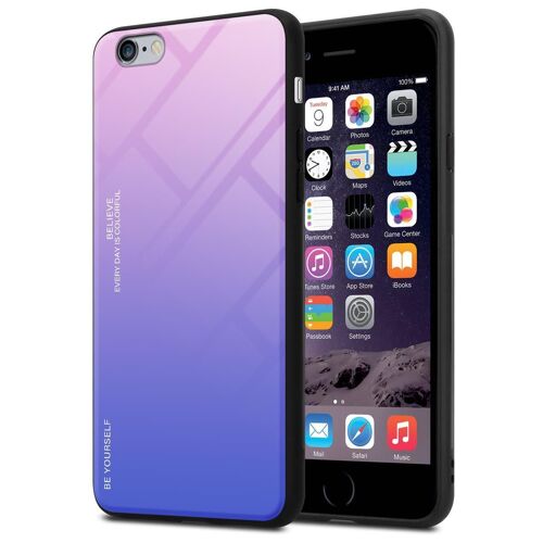 Cadorabo DE-151675 coque pour téléphone Rose pour Apple iPhone 6 PLUS / 6S PLUS