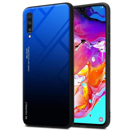 Cadorabo DE-151769 coque pour téléphone Bleu pour Samsung Galaxy A70 / A70s