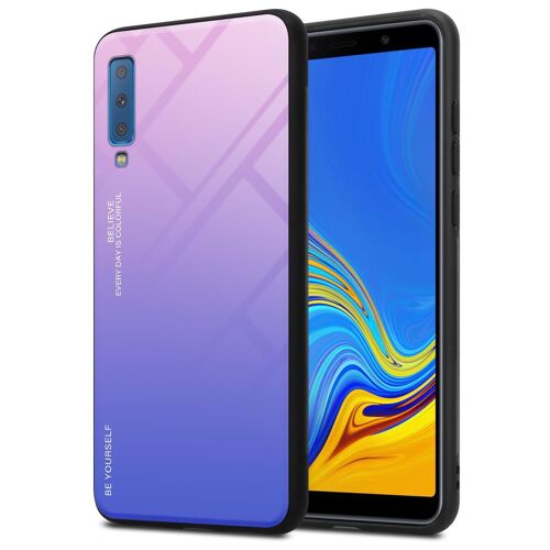 Cadorabo DE-151765 coque pour téléphone Rose pour Samsung Galaxy A7 2018