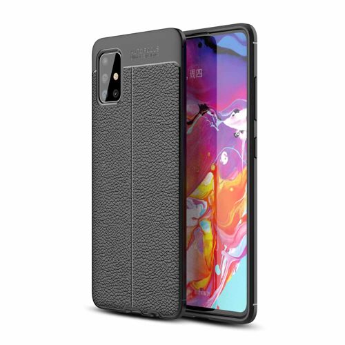 Cadorabo DE-154115 coque pour téléphone Noir pour Samsung Galaxy A51 4G / M40s