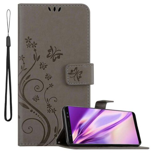 Cadorabo DE-142944 coque pour téléphone Gris pour Samsung Galaxy NOTE 8