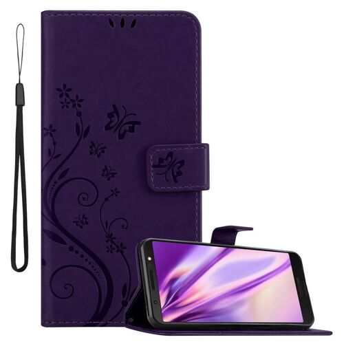 Cadorabo DE-146948 coque pour téléphone Lilas pour Motorola MOTO G6 PLUS
