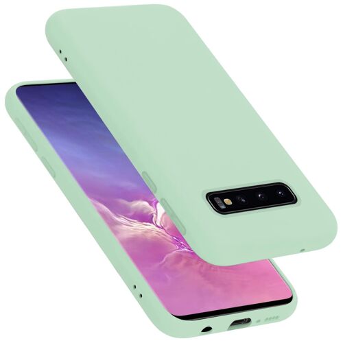 Cadorabo DE-150978 coque pour téléphone Vert pour Samsung Galaxy S10 4G