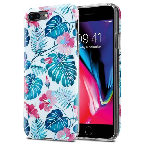 Cadorabo DE-152353 coque pour téléphone Multicolore pour Apple iPhone 7 PLUS / 7S PLUS / 8 PLUS